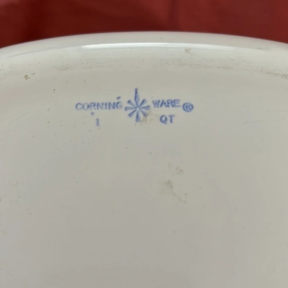 Vintage Corning Ware 1 Quart Baking Dish with Lid